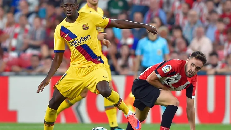 Dembelé sufre lesión en muslo izquierdo y estará cinco semanas de baja