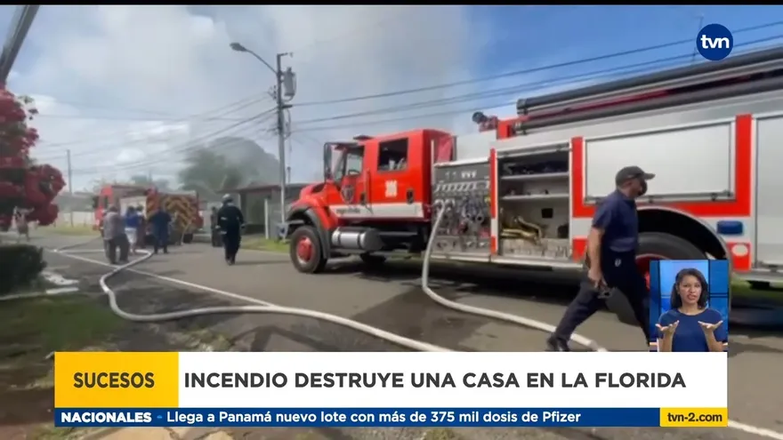 Bomberos sofocan incendio en Chiriquí
