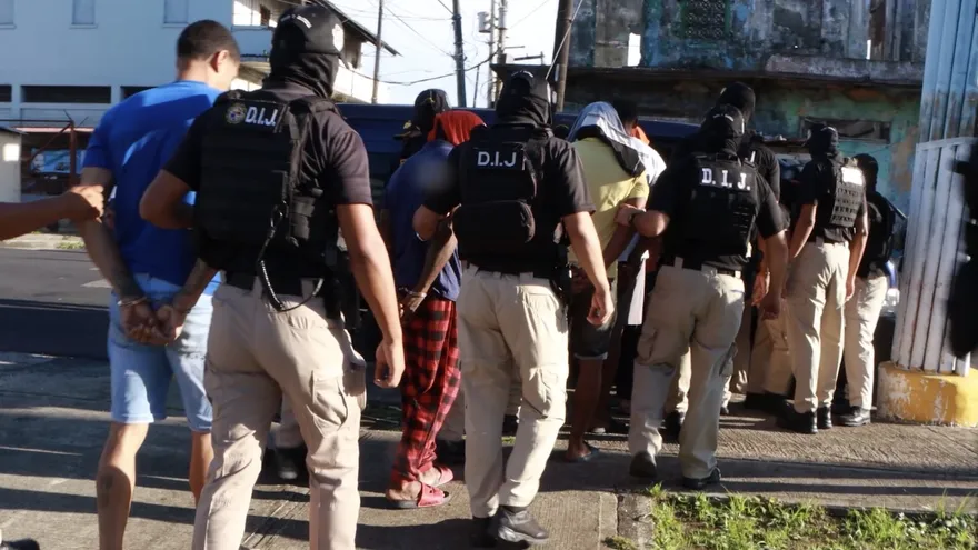 Ordenan detención provisional para 13 personas aprehendidas en Colón