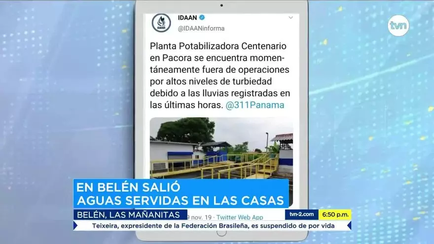 Lluvias dejan estragos en Panamá Este