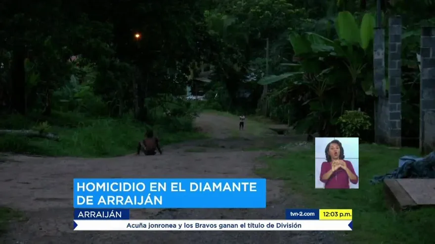 Se registra homicidio en Arraiján