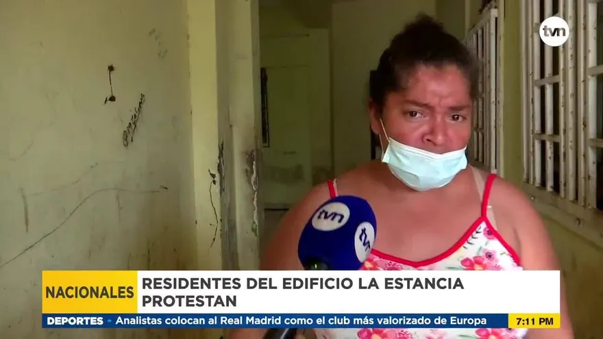 Residentes de un edificio en El Chorrillo se quejan de las malas condiciones