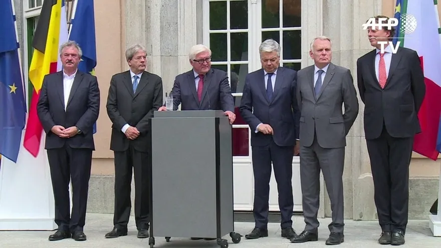 Líderes europeos exigen un divorcio rápido al Reino Unido