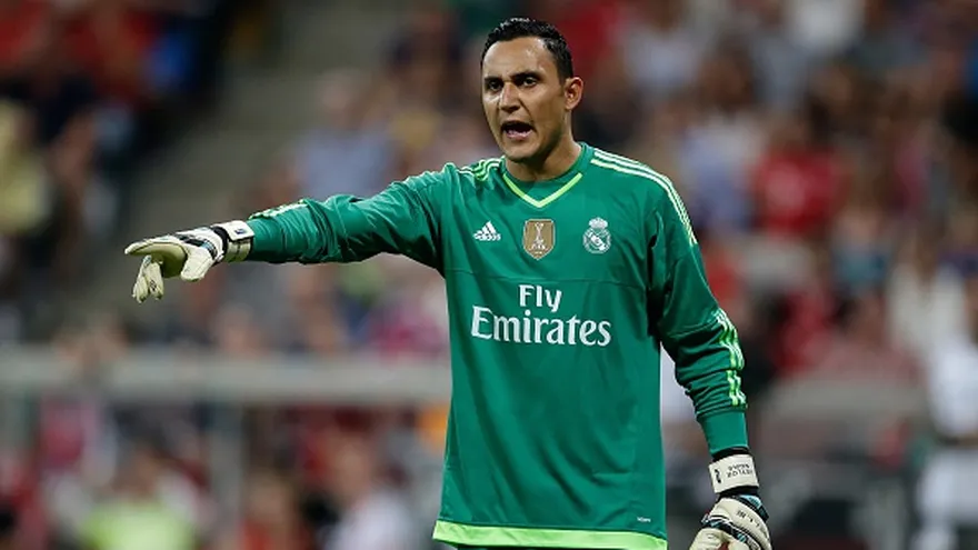 Keylor en la Audi Cup.