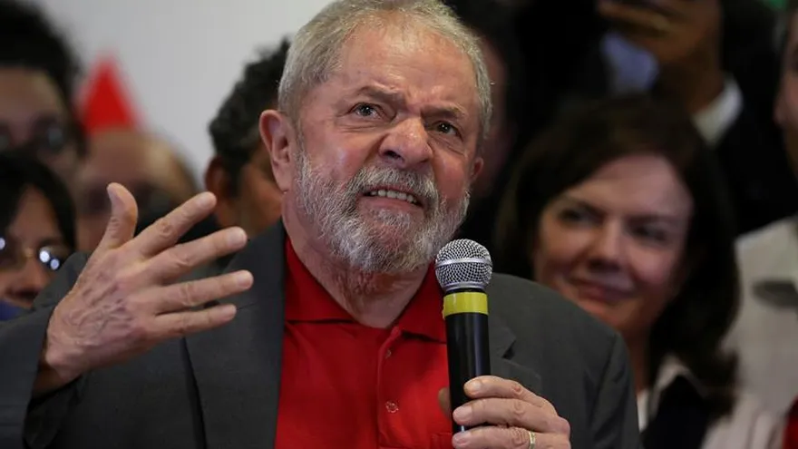 En la imagen, el expresidente de Brasil Luiz Inácio Lula da Silva.
