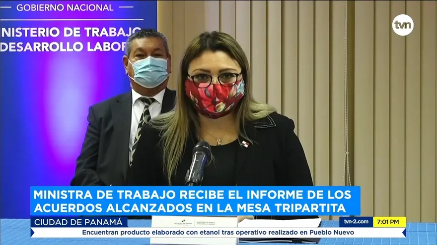 Reciben informe de los acuerdos alcanzados en la mesa tripartita