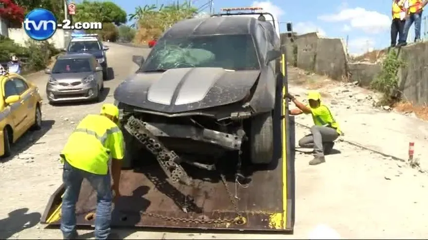 Equipo de TVN Noticias sufre hurto durante cobertura de accidente