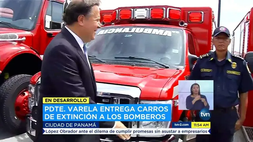 Cuerpo de Bomberos recibe nuevos equipos