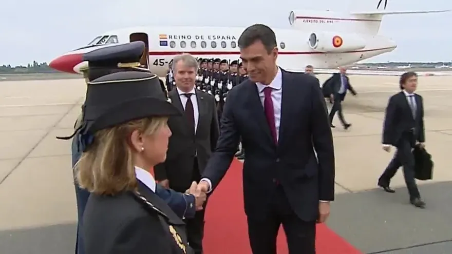 Sánchez inicia una gira por Chile, Bolivia, Colombia y Costa Rica