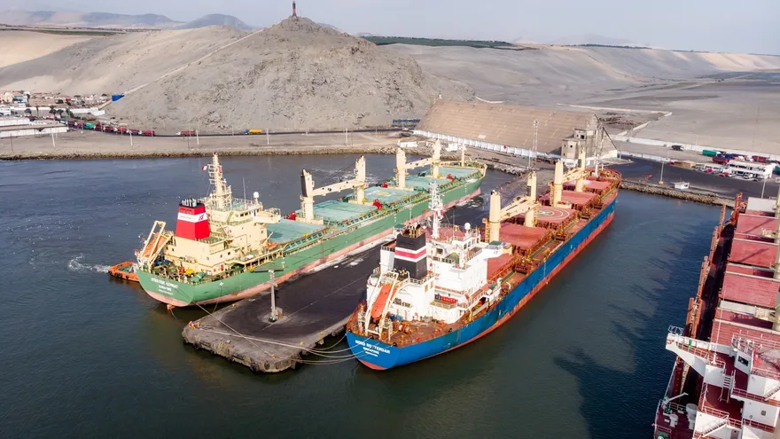 Puerto peruano de Salaverry.