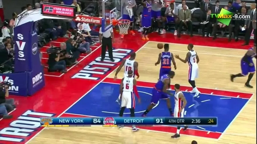 Resumen / New York Knicks 95-98 Detroit Pistons