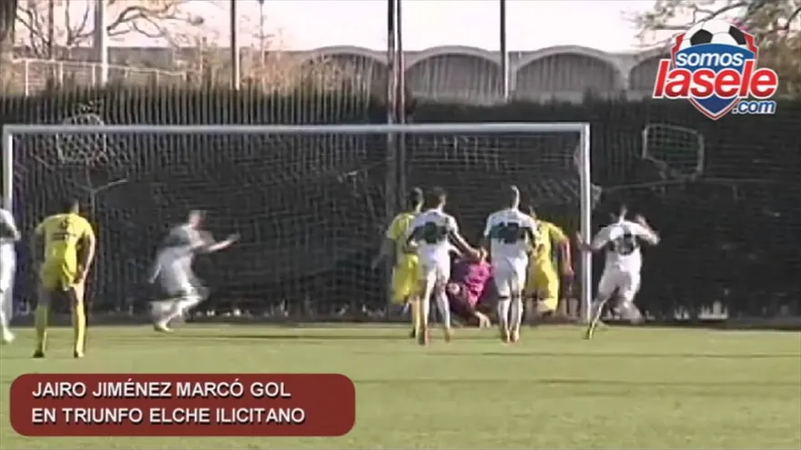Aquí veras el gol  Jairo Jiménez con el Elche Ilicitano