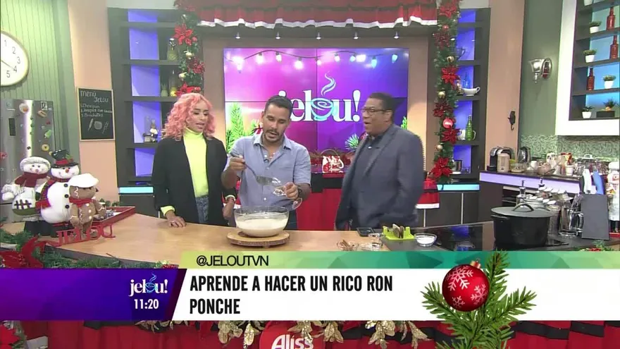 Aprende a hacer un rico ron ponche con Alexis