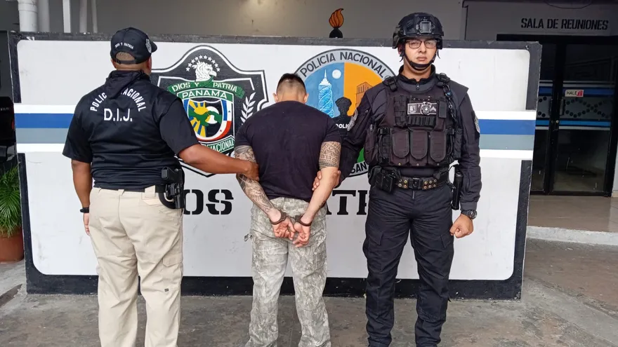Uno de los aprehendidos en la operación ECFO