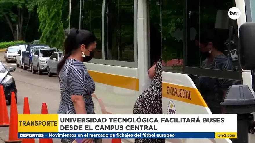 UTP implementa medidas para garantizare la movilidad segura de los universitarios a las paradas