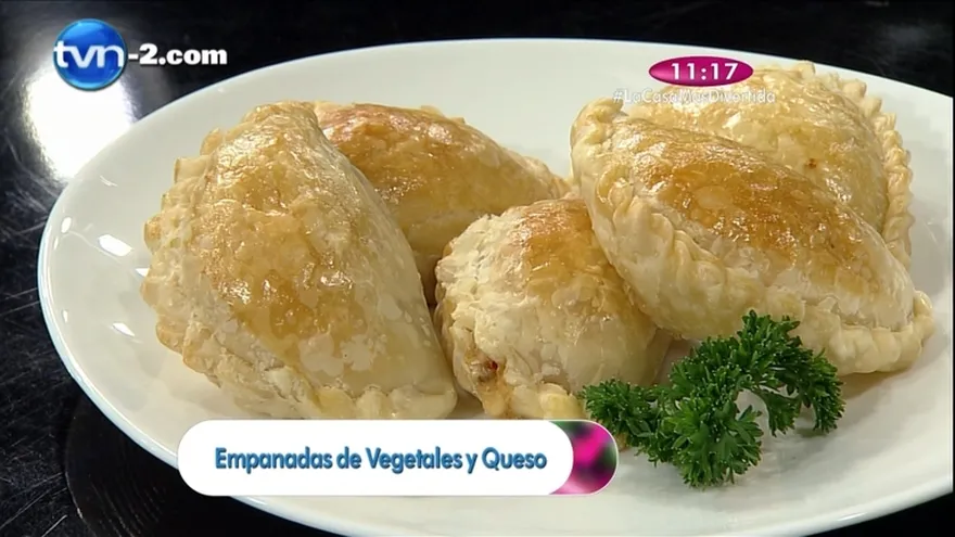 Receta - Empanadas de vegetales y queso
