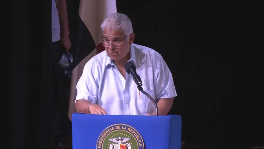 José Raúl Mulino, presidente de la República.