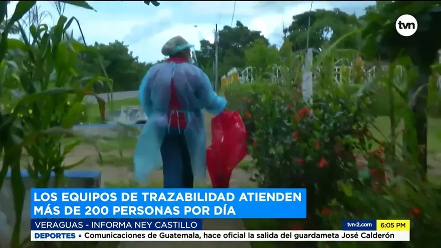 Equipos de trazabilidad en Veraguas están sobrecargados