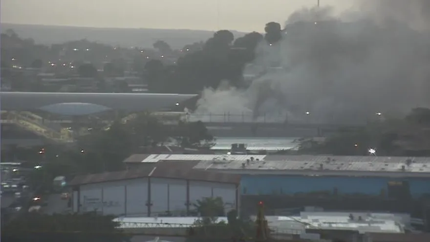 Incendio en San Miguelito, de gran magnitud