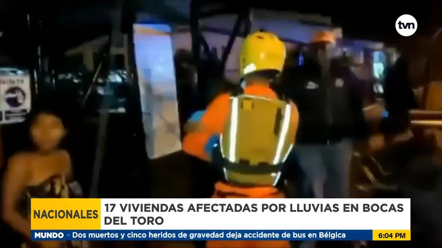 Habilitan albergues para damnificados en Bocas del Toro