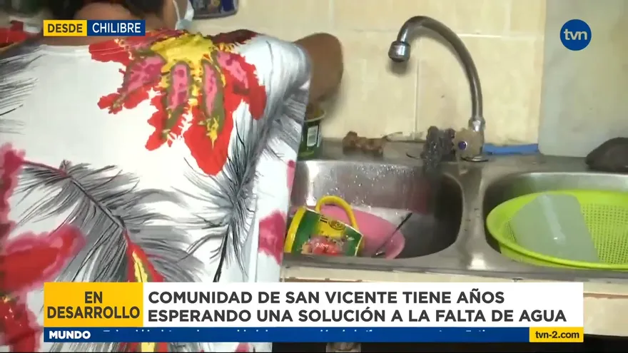 Comunidades en Chilibre lleva años sin agua potable