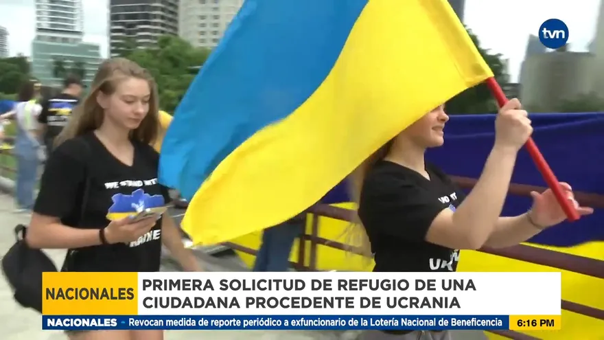 Ciudadanos ucranianos están solicitando protección internacional de refugiados