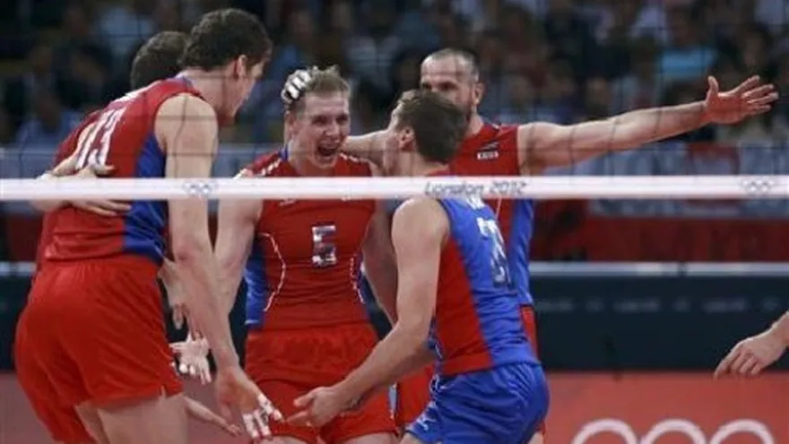 Rusia deja a Brasil con la presea de plata en voleibol