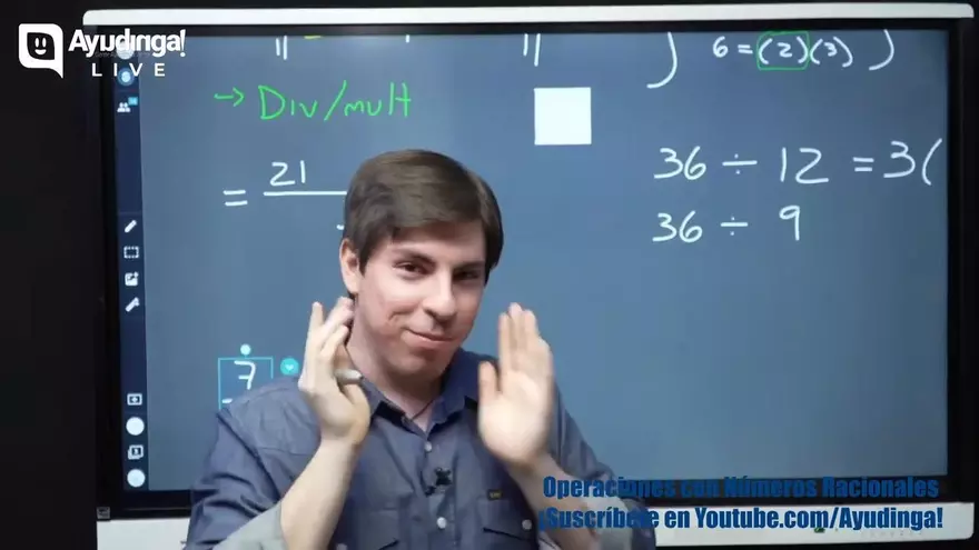 Ayudinga Matemáticas 7° - Operaciones con Números Racionales - Parte IV (Adición y Sustracción) 6 de julio de 2020
