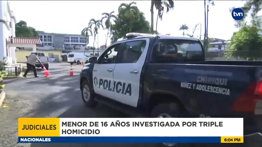 Investigan a menor de edad por triple homicidio