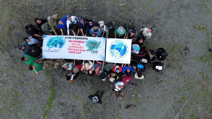 El Parque Nacional Humedal San San Pond Sak, ubicado en Bocas del Toro.
