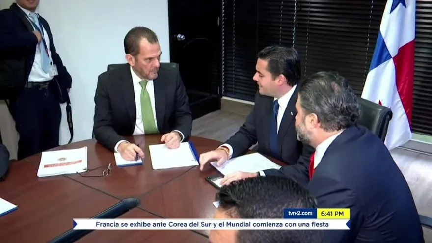 Vicepresidente electo se reúne con contralor