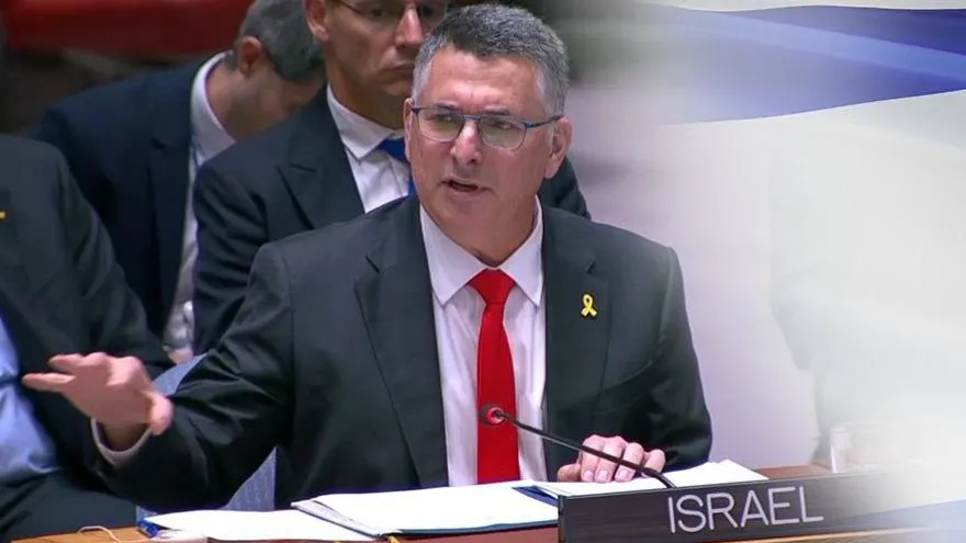 Gideon Sa’ar, ministro de Asuntos Exteriores de Israel.