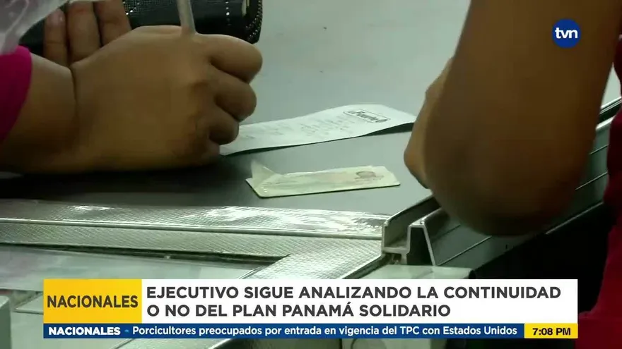 Ejecutivo sigue analizando la continuidad o no del plan Panamá Solidario