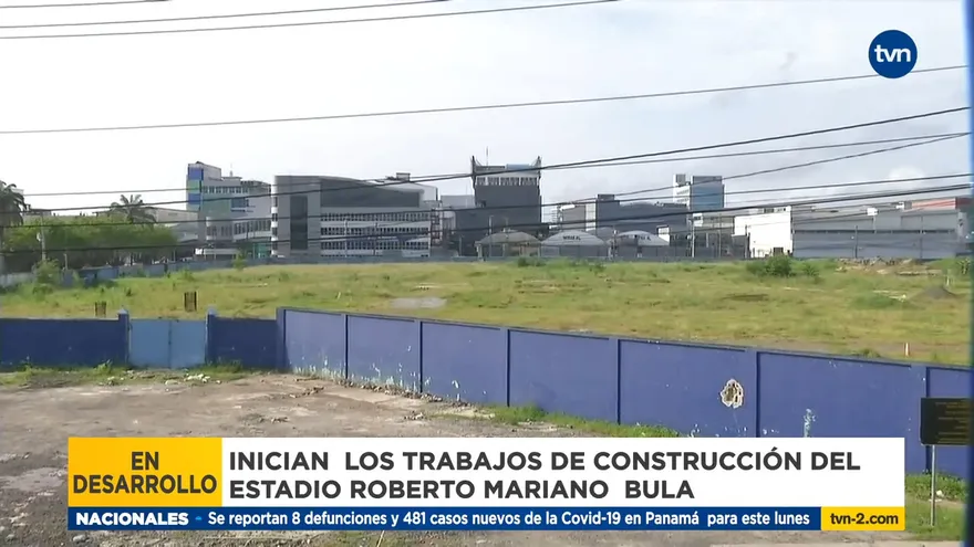 Se reactivan los trabajos en el estadio Roberto Mariano Bula de la ciudad de Colón