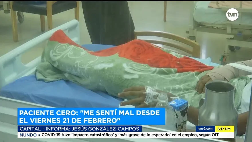 Paciente cero: "Me sentí mal desde el viernes 21 de febrero"