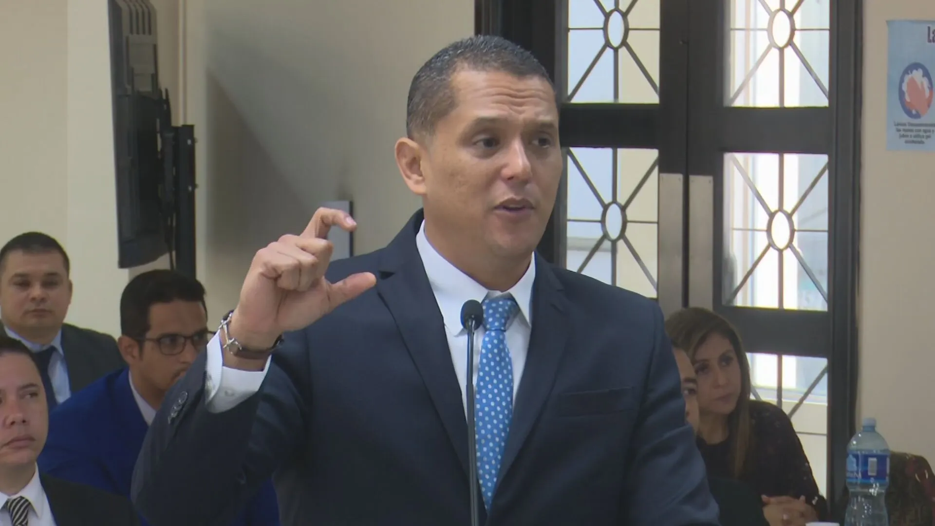 Juan Carlos Rodríguez, abogado de Jorge Alberto Rosa.