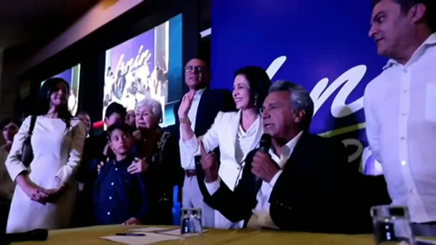 Lenín Moreno gana elecciones de Ecuador