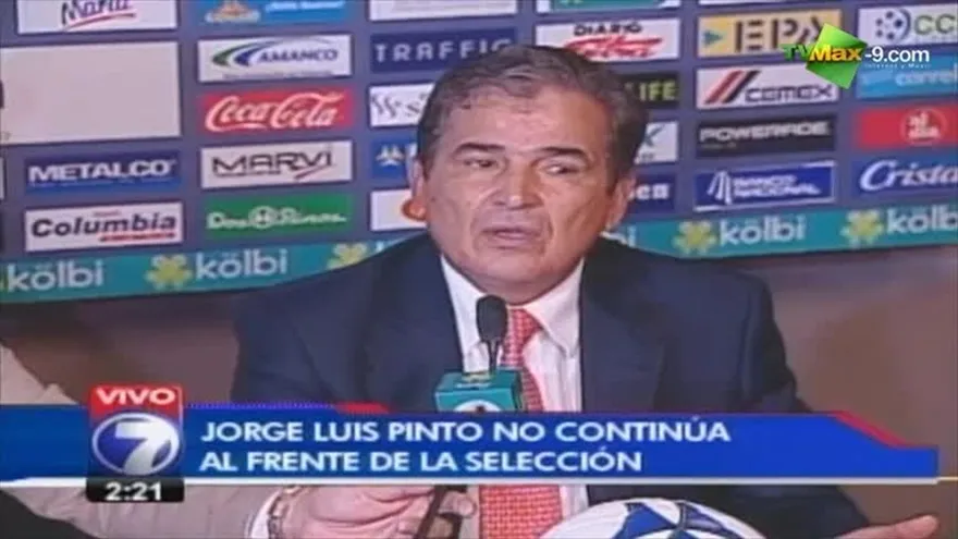 Jorge Luis Pinto deja a la Selecci