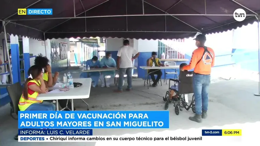 Inicia proceso de vacunación en San Miguelito