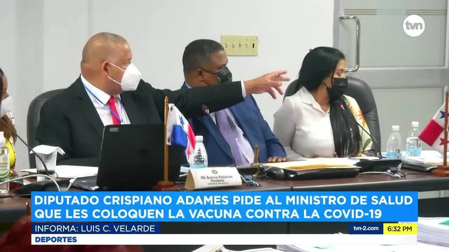 Diputado cuestiona cuándo serán vacunados