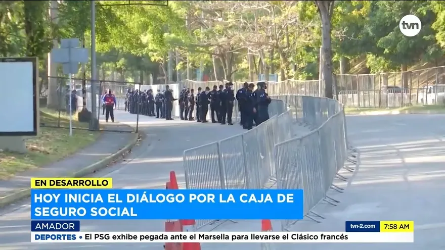 Medidas de seguridad ante el inicio del Diálogo por la CSS