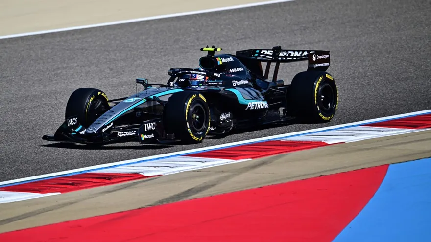 Kimi Antonelli piloto de la escudería Mercedes