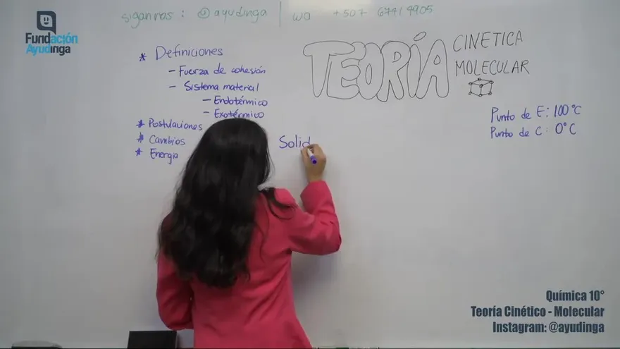 Ayudinga Química 10° - Teoría Cinética - Molecular 16 de abril de 2020