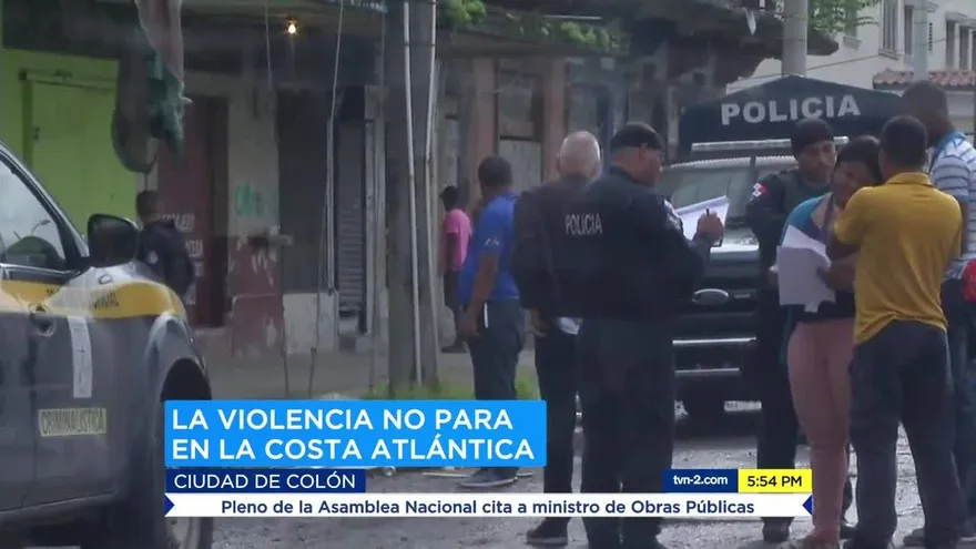 Un muerto y dos heridos por tiroteo en Colón