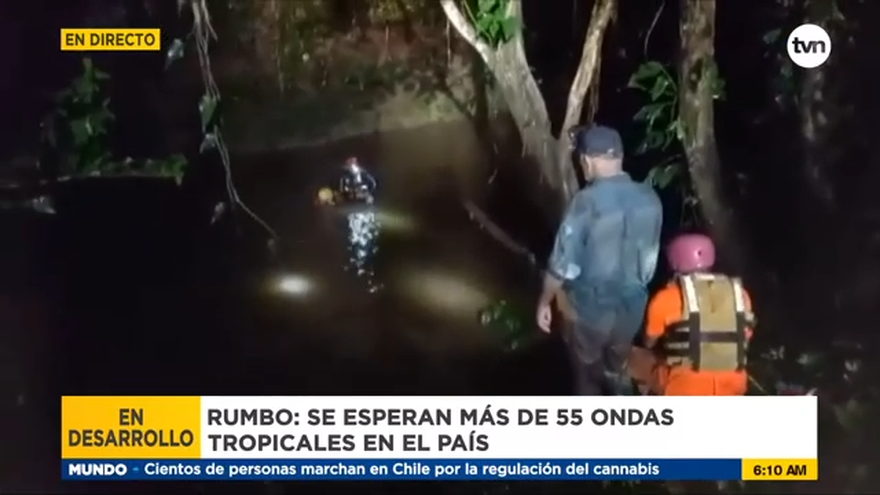 Personal de Sinaproc rescata los cuerpos de dos personas en Veraguas