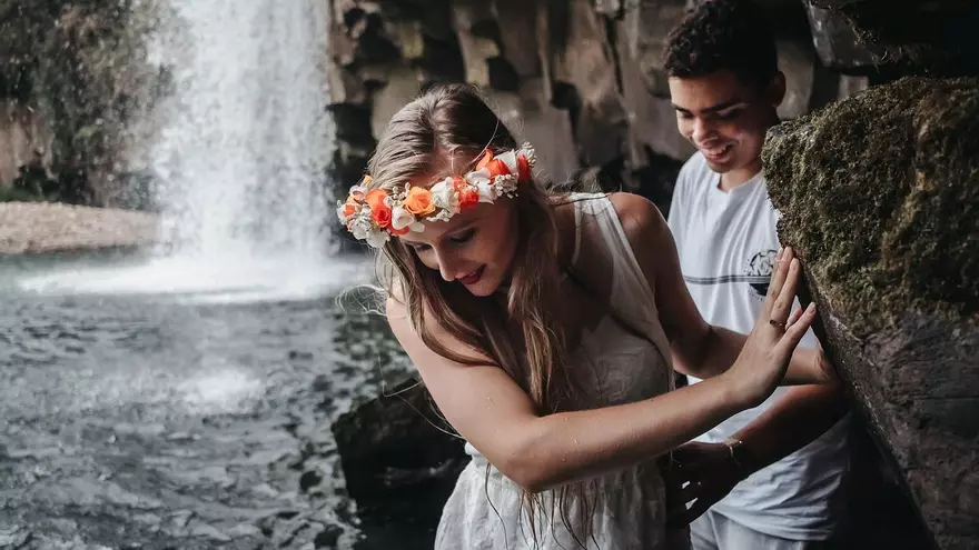 Una pareja en una cita. Imagen con fines ilustrativos
