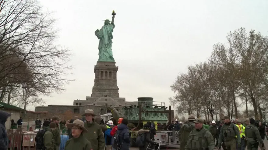 Antorcha original de Estatua de la Libertad estará en museo