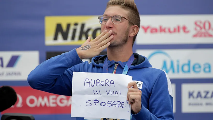 Simone Ruffini escribió su propuesta matrimonial en un papel