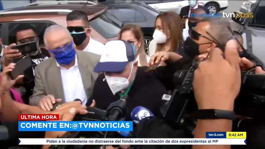 Expresidente Martinelli acude al MP