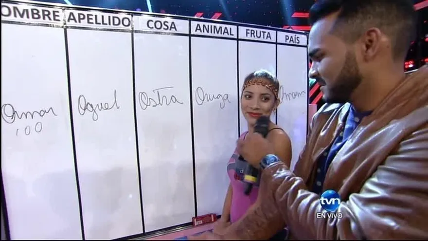 ¡Estreno del juego Nombre, Apellido y Cosa!